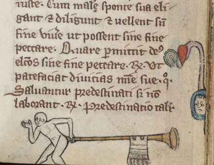 Crop from the Rothschild Canticles, Beinecke Rare Book and Manuscript Library, Yale University, MS 404, f. 134r. Used under Creative Commons 2.0 Licence