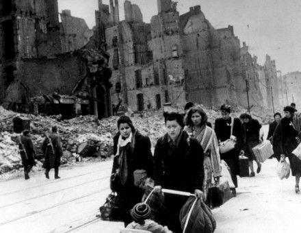 Refugees in 1945