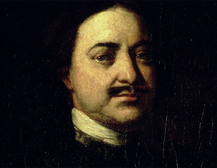 Peter the Great: portrait by Ivan Niktin, c.1720s.