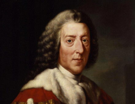 William Pitt, 1st Earl of Chatham by Richard Brompton.