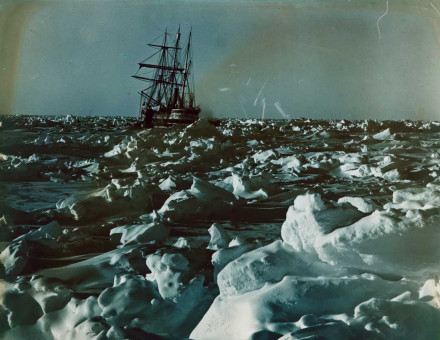 Hostile environment: ‘Furthest South’, September 1915 by Frank Hurley © Royal Geographical Society/Getty Images