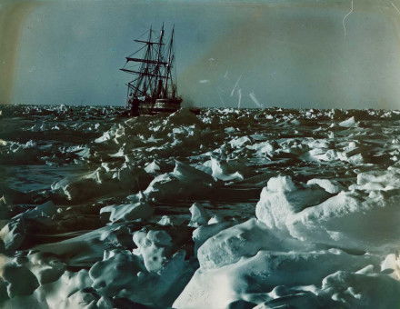 Hostile environment: ‘Furthest South’, September 1915 by Frank Hurley © Royal Geographical Society/Getty Images